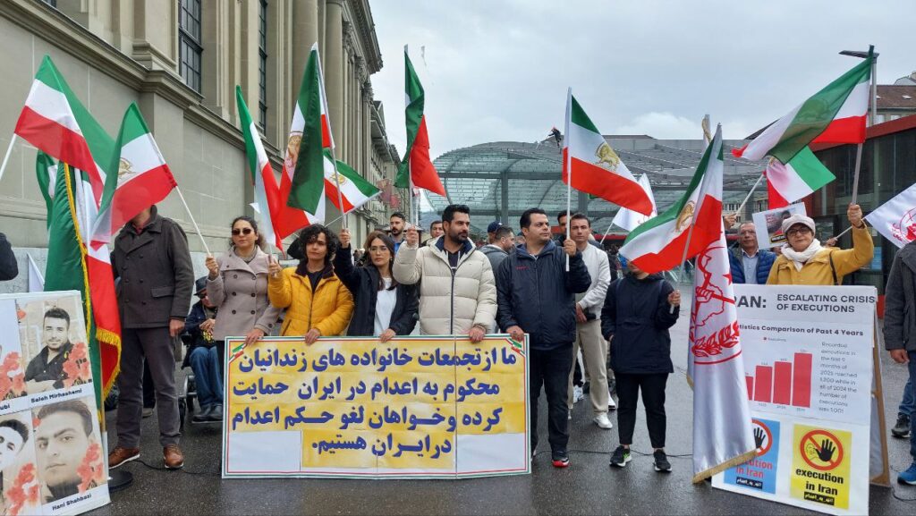 Aktion Iranischer In Bern