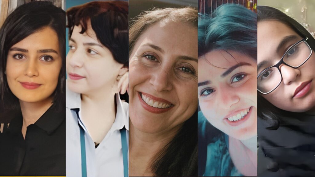 Die Stimme der unterdrückten Frauen in den iranischen Gefängnissen.