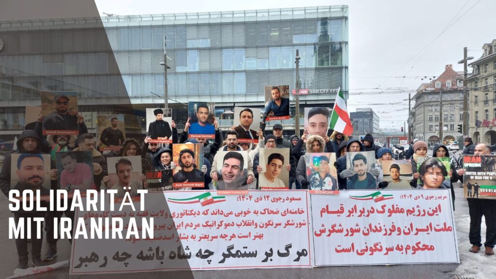 Solidarität mit dem iranischen Volk für Freiheit, Menschenwürde und Menschenrechte