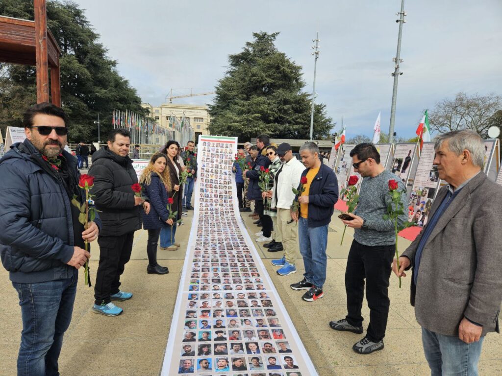 Genf – Aktion zur Unterstützung des iranischen Volkes, politischer Gefangener und der Übergangsregierung