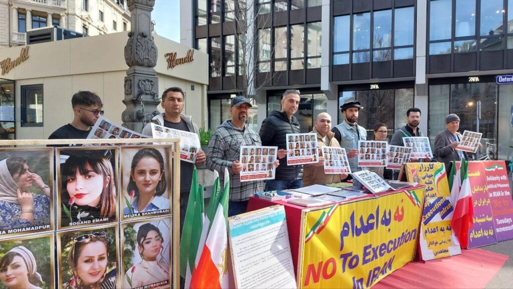 Büchertisch „Nein zur Todesstrafe, nein zum Krieg, ja zu Frieden und Freiheit“ – Zürich