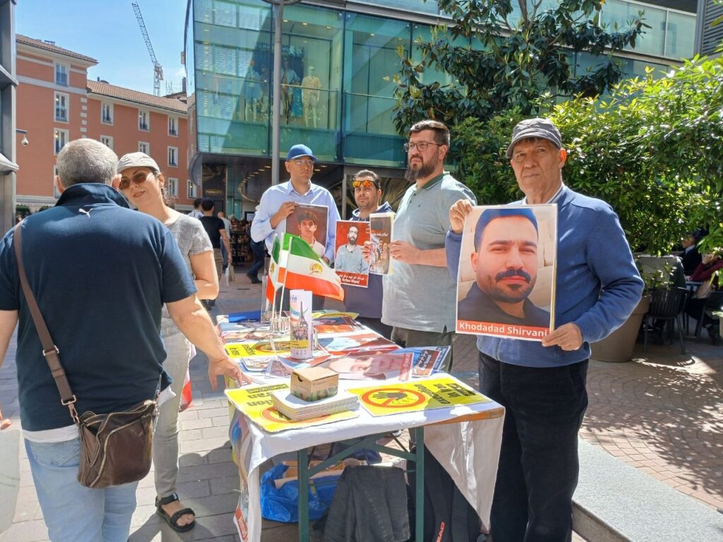 Die Kampagne „Nein zur Todesstrafe“ in verschiedenen Städten der Schweiz